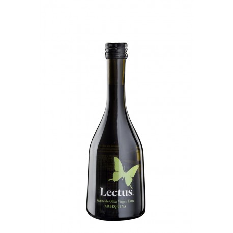 Lectus - Botella 1/4 L. Botellitas de aceite de oliva de calidad premium.